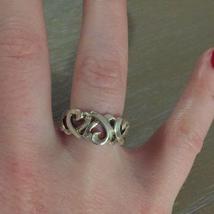 Tiffany & Co. Jewelry - Silver ring with 3 hearts Tiffany & Co. Jewelry - Silver ring with 3 hearts